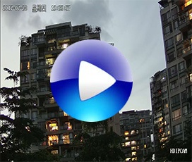 星光日夜全彩網絡高清攝像機晚上實測錄像